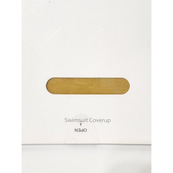 Large MILKFEEL Women Sarong Coverup Beach Wrap Skirt Swimsuit Swim Pareo Yellow - Picture 4 of 6